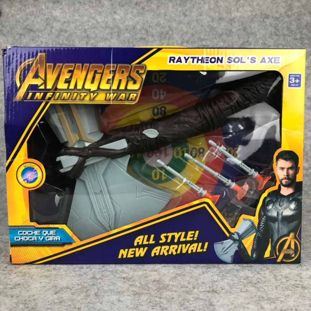 Thors Hammer Avenger Axe Marvel SuperHero Storm Tomahawk Weapon Boy Sword Class Toy Periphery
Thors Hammer Avenger Axe Marvel SuperHero Storm Tomahawk Weapon Boy Sword Class Toy Periphery