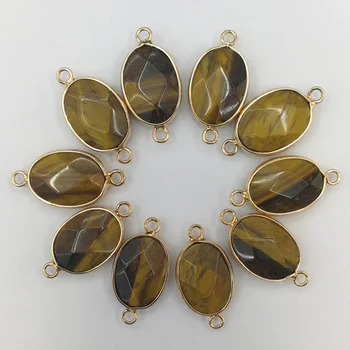 fashion 12pcs Tiger eye Stone Charms Necklace Pendant metal connectors for jewelry making section Bracelet accessories wholesale
fashion 12pcs Tiger eye Stone Charms Necklace Pendant metal connectors for jewelry making section Bracelet accessories wholesale