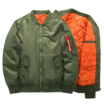 MA-1 Thick Winter Flight Jacket High Quality Tactical Air Force Bomber Jacket Military Padded Airborne Flight Army Coat
MA-1 Thick Winter Flight Jacket High Quality Tactical Air Force Bomber Jacket Military Padded Airborne Flight Army Coat