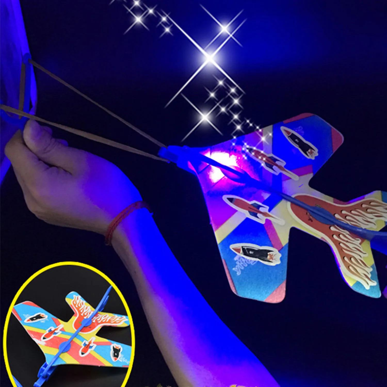 Flying Toy Amazing DIY Flash Ejection Cyclotron Light Plane Slingshot Aircraft For kids aircraft Gift Toys Light Plane Toys
Flying Toy Amazing DIY Flash Ejection Cyclotron Light Plane Slingshot Aircraft For kids aircraft Gift Toys Light Plane Toys
