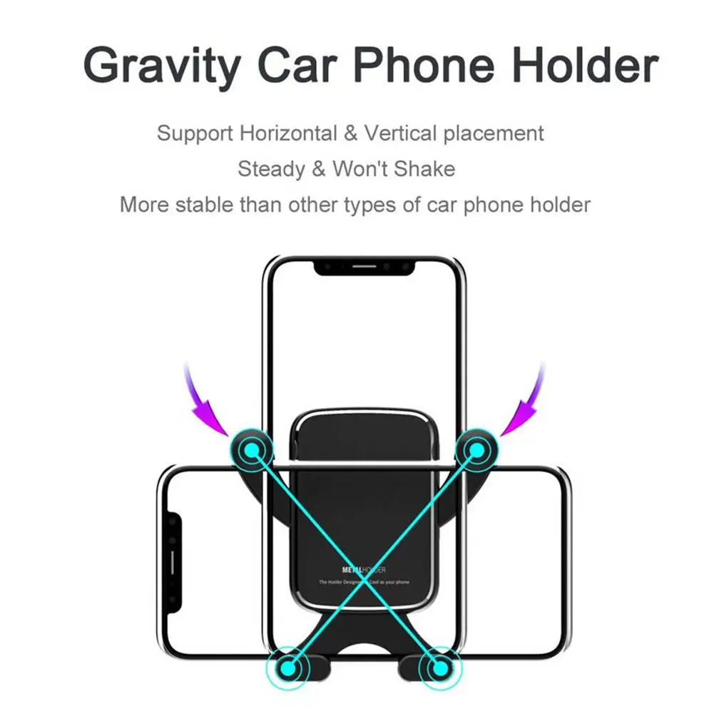 Автомобильный держатель для телефона автомобильный Gravity Bracket гибкий 4 7 6 5