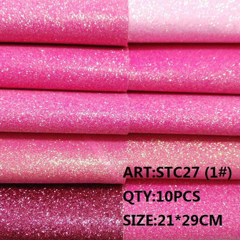 CLEAR STOCK 1SET(10PCS )21X29cm Alisa Glitter Cuero Sintetico Glitter Leather For DIY hair Accessroies Craft STC27
CLEAR STOCK 1SET(10PCS )21X29cm Alisa Glitter Cuero Sintetico Glitter Leather For DIY hair Accessroies Craft STC27