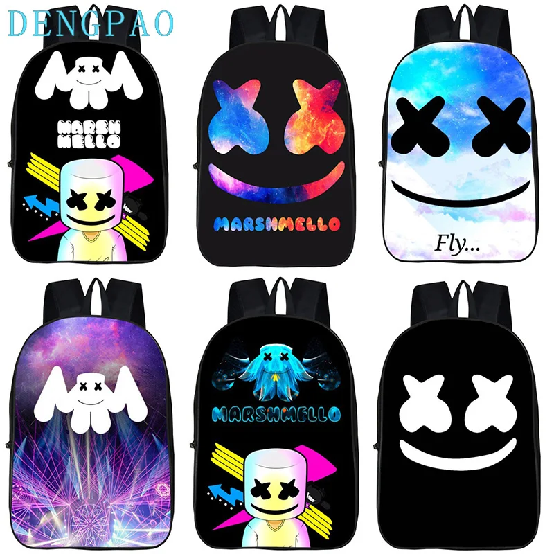 DENGPAO marshmello mask black school backpacks for teenagers boys girls children's bookbag anti theft bag Anime bagpack child
DENGPAO marshmello mask black school backpacks for teenagers boys girls children's bookbag anti theft bag Anime bagpack child