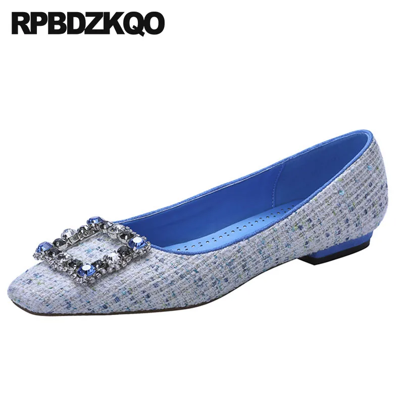 Diamond Sparkling Square Toe Blue Crystal Party Chinese Dress Pink Flats Slip On Ladies Beautiful Shoes Women Korean Rhinestone
Diamond Sparkling Square Toe Blue Crystal Party Chinese Dress Pink Flats Slip On Ladies Beautiful Shoes Women Korean Rhinestone