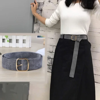 High Quality women Leather Metal Pin Buckle Solid Elegant Punk Waistbands Double-breasted Punching Male Adjustable Belt
High Quality women Leather Metal Pin Buckle Solid Elegant Punk Waistbands Double-breasted Punching Male Adjustable Belt
