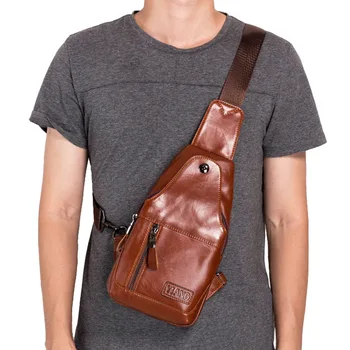 Men Vintage Genuine Leather Cowhide Travel Sling Chest Pack Back Riding Casual Messenger Single Shoulder Bag
Men Vintage Genuine Leather Cowhide Travel Sling Chest Pack Back Riding Casual Messenger Single Shoulder Bag