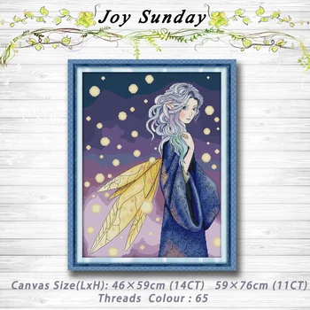 Natalia Fairy girl decor painting dmc 14CT 11CT counted cross stitch kits embroidery set Needlework Set chinese cross stitch
Natalia Fairy girl decor painting dmc 14CT 11CT counted cross stitch kits embroidery set Needlework Set chinese cross stitch