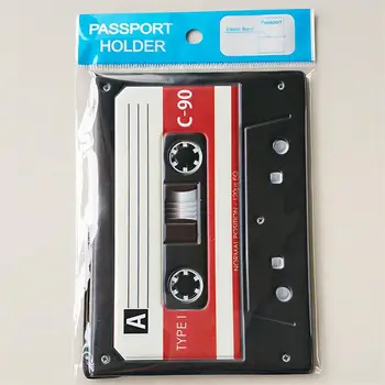 Vintage Audio Tape Passport Cover for Travel,Passport Holder Thick PVC Leather Passport Bag Size:10*14CM Passport Case Wallets
Vintage Audio Tape Passport Cover for Travel,Passport Holder Thick PVC Leather Passport Bag Size:10*14CM Passport Case Wallets