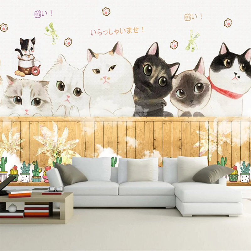 JiaSheMeiJu Custom 3D Photo Wallpaper For Children Room Living Room Mural Cartoon Animal Cats Kids' Room 3D Mural Wallpaper
JiaSheMeiJu Custom 3D Photo Wallpaper For Children Room Living Room Mural Cartoon Animal Cats Kids' Room 3D Mural Wallpaper