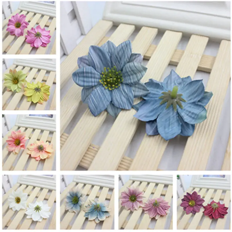 10 pcs / lot 6 Cm New Style Flower Head Sunflower Daisy Flower Wreath Pectoral Wedding Dress Decorative Wreaths Bouquet of Mater
10 pcs / lot 6 Cm New Style Flower Head Sunflower Daisy Flower Wreath Pectoral Wedding Dress Decorative Wreaths Bouquet of Mater