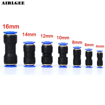 5Pcs/lots 2 Way Pneumatic Quick fittings PU 4 6 8 10 12 14 16mm Straight Push In Connectors Air Tube joint Coupler
5Pcs/lots 2 Way Pneumatic Quick fittings PU 4 6 8 10 12 14 16mm Straight Push In Connectors Air Tube joint Coupler