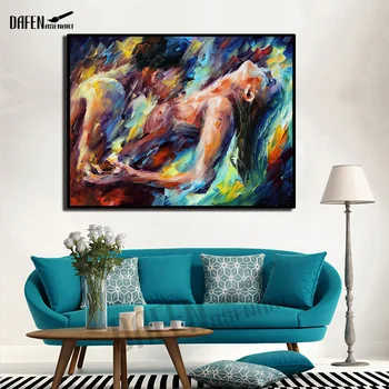 Modern Knife Oil Painting Handmade Abstract Nude Girl Body Sexy Wall Picture for Living Room Canvas painting wall poster
Modern Knife Oil Painting Handmade Abstract Nude Girl Body Sexy Wall Picture for Living Room Canvas painting wall poster