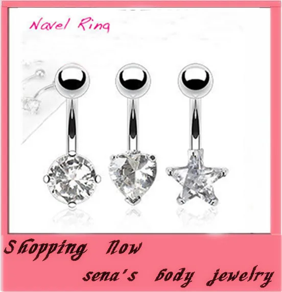Free Shipping 24pcs/lot mix 3 style clear CZ Crystal Fashion Body Piercing Jewelry star navel belly ring
Free Shipping 24pcs/lot mix 3 style clear CZ Crystal Fashion Body Piercing Jewelry star navel belly ring