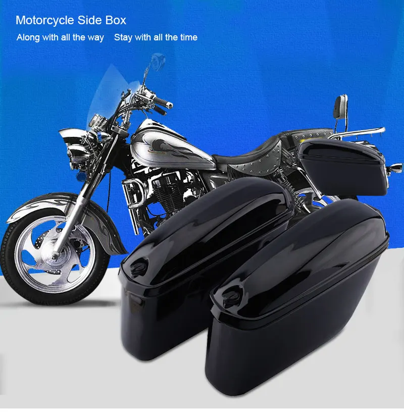 Oversea 2PCS Motorcycle Cruiser Hard Trunk Saddle Bag Box Side Luggage for Harley
Oversea 2PCS Motorcycle Cruiser Hard Trunk Saddle Bag Box Side Luggage for Harley