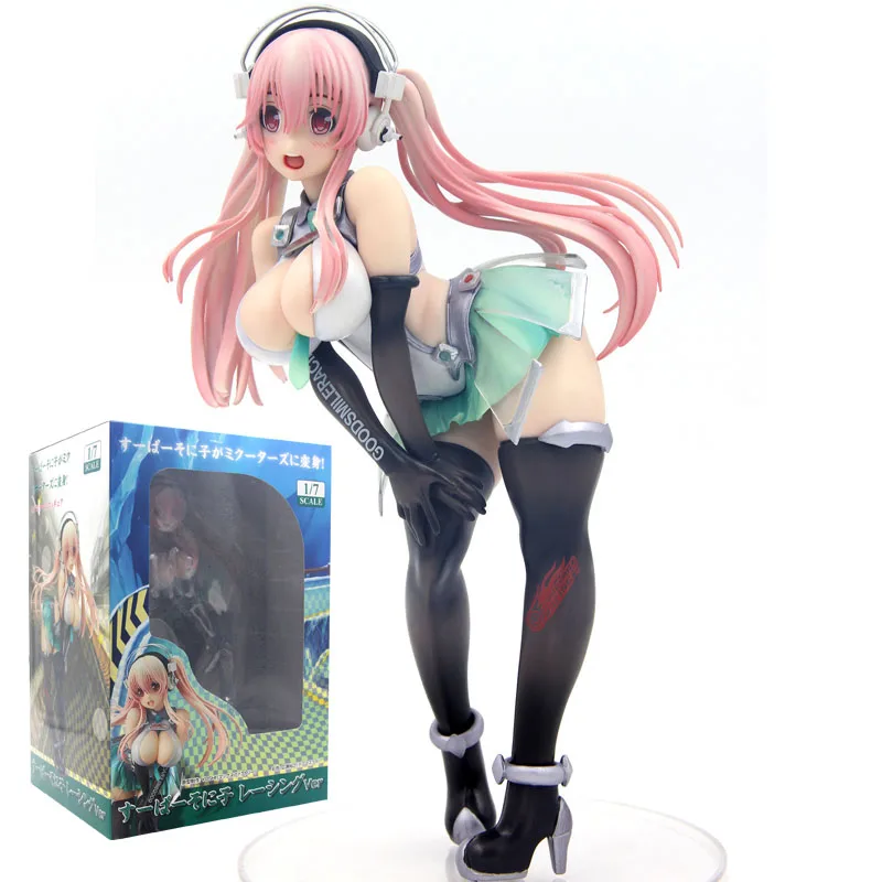 Japanese Anime Super Sonic Sexy Action Figures PVC Collection Bikini Model toys Sonic Lady Figure for christmas gift (3)