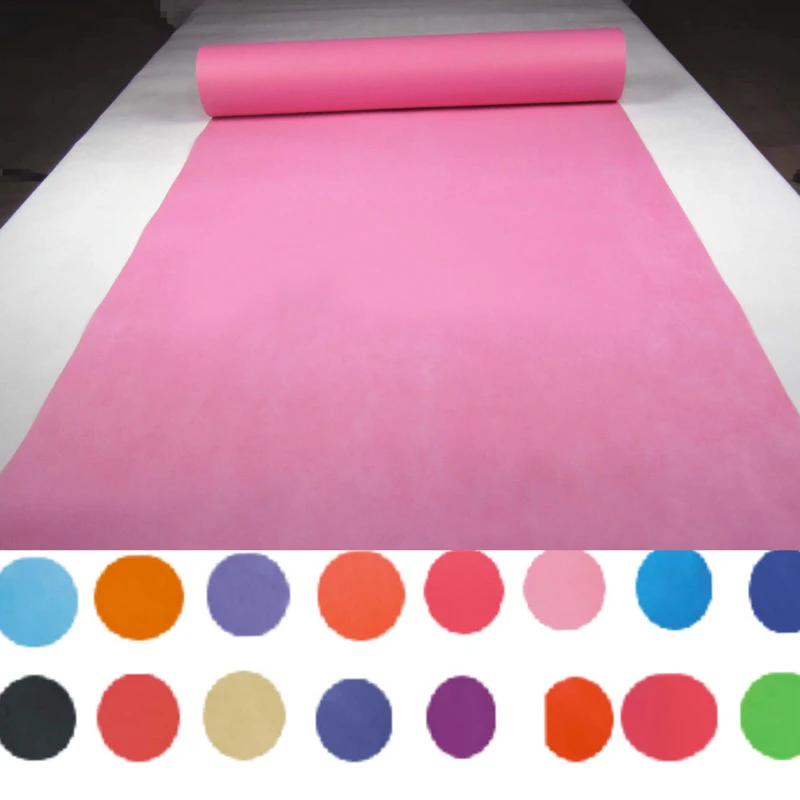 Colorful Wedding Carpet Runner Decoration Princess Party Decor 32ft 49ft 65ft long/31" width/Nonwoven
Colorful Wedding Carpet Runner Decoration Princess Party Decor 32ft 49ft 65ft long/31" width/Nonwoven