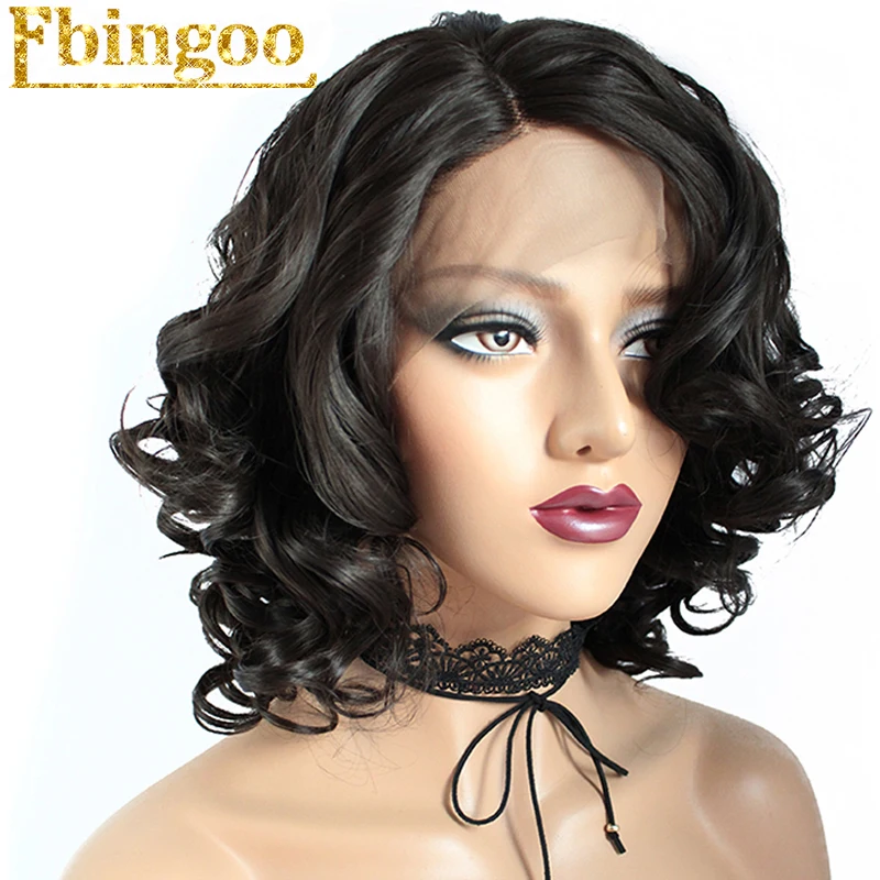 Ebingoo High Temperature Fiber Peruca Full Wigs Short Body Wave Dark Brown Bob Synthetic Lace Front Wig For Women
Ebingoo High Temperature Fiber Peruca Full Wigs Short Body Wave Dark Brown Bob Synthetic Lace Front Wig For Women