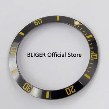 BLIGER 38MM Ceramic Bezel Yellow Number Scale Mark New Watch Bezel Insert Fit 40MM SUB Automatic Movement Men's Watch
BLIGER 38MM Ceramic Bezel Yellow Number Scale Mark New Watch Bezel Insert Fit 40MM SUB Automatic Movement Men's Watch