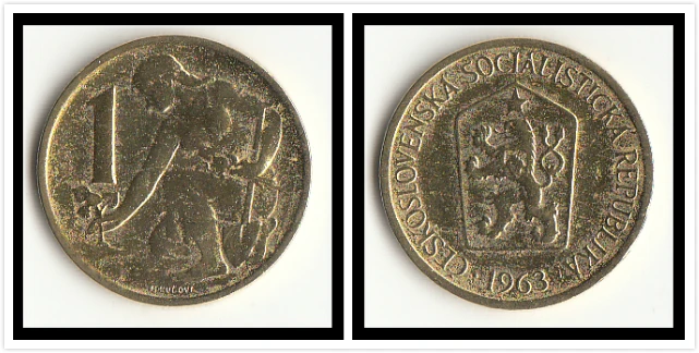 Czechoslovakia 1 krone Coin EU 100% real and Original European Coins for Personal Collection old
Czechoslovakia 1 krone Coin EU 100% real and Original European Coins for Personal Collection old