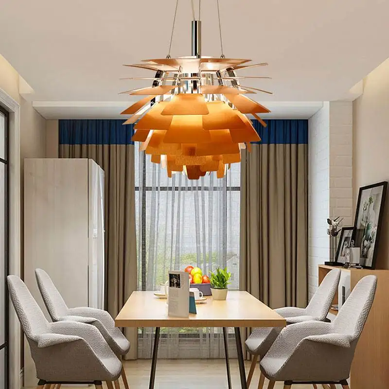 Artichoke Shape Led Pendant Lights Modern Pipecone Hanging Lamp for Living Room Kitchen Loft Industrial Home Decor Luminaire
Artichoke Shape Led Pendant Lights Modern Pipecone Hanging Lamp for Living Room Kitchen Loft Industrial Home Decor Luminaire