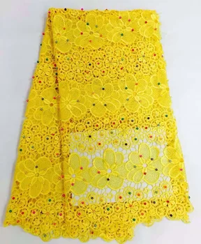 Cheap price Wholesale high quality African French Embroided guipure beaded Laces fabrics For Party Dress,5yards/lot R6482
Cheap price Wholesale high quality African French Embroided guipure beaded Laces fabrics For Party Dress,5yards/lot R6482
