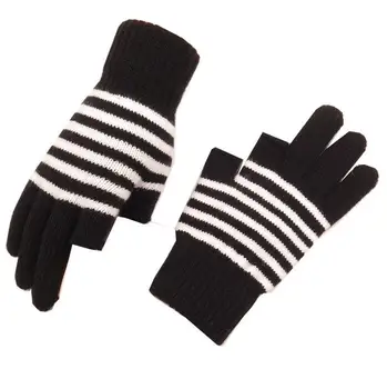 Women's Autumn Winter thicken thermal glove lady's winter striped fingerless glove girls riding driving glove R431
Women's Autumn Winter thicken thermal glove lady's winter striped fingerless glove girls riding driving glove R431