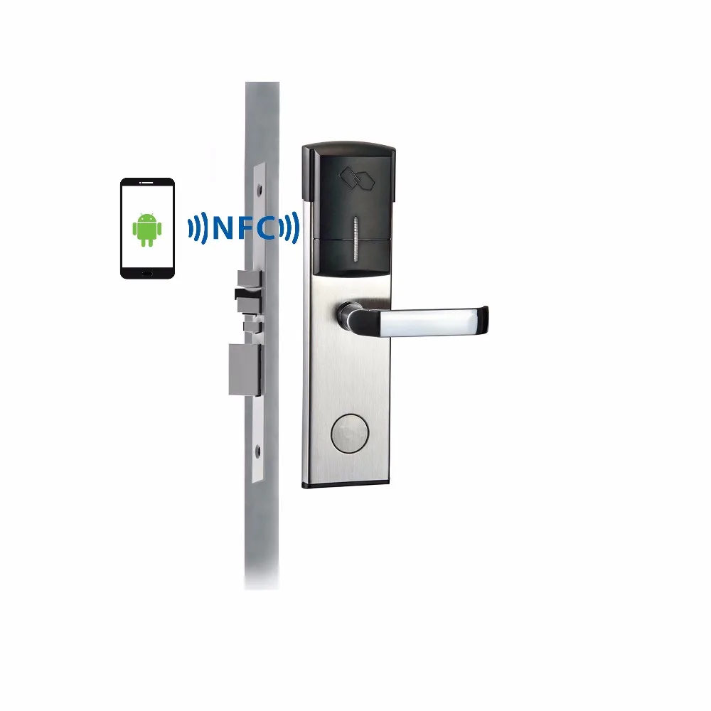 OS1103NFC smartphone controled NFC smart hotel lock android and ios supported Low Energy Smart Lock Zinc Alloy
OS1103NFC smartphone controled NFC smart hotel lock android and ios supported Low Energy Smart Lock Zinc Alloy