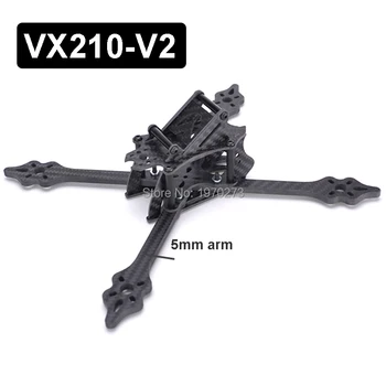 VX210-V2 VX210 210mm Carbon Fiber Stretch X 210mm mini Frame Quadcopter w/ 5mm arms Mini Four Axis Multi FPV Indoor Racing Drone
VX210-V2 VX210 210mm Carbon Fiber Stretch X 210mm mini Frame Quadcopter w/ 5mm arms Mini Four Axis Multi FPV Indoor Racing Drone