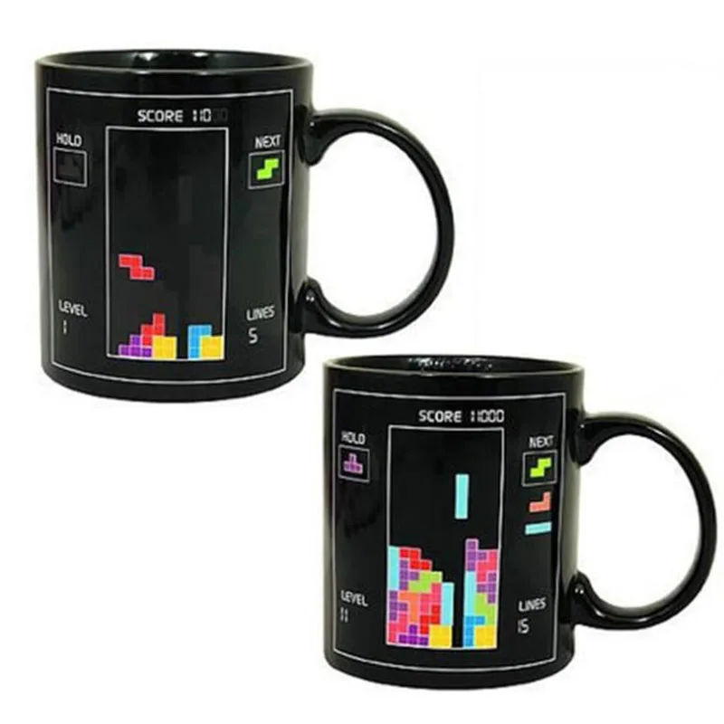 BAISPO Arix Tetris Thermochromic mug Travel personality beer milk coffee mug Portable Ceramic tea cup Russian style hot-selling
BAISPO Arix Tetris Thermochromic mug Travel personality beer milk coffee mug Portable Ceramic tea cup Russian style hot-selling