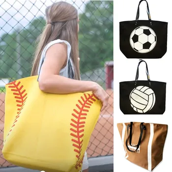 Large Size Football Baseball Softball Soccer Tote Canvas Zipper Shoulder Handbag Sports Bag Casual Travel School Students Book
Large Size Football Baseball Softball Soccer Tote Canvas Zipper Shoulder Handbag Sports Bag Casual Travel School Students Book