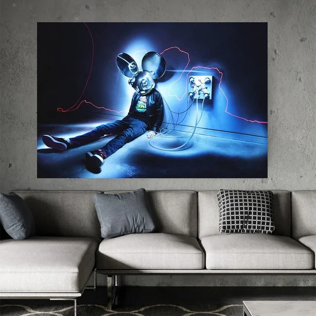 Deadmau5 Deadmaus DJ Electronic Music Art Silk Poster Prints Home Wall Decor Painting
Deadmau5 Deadmaus DJ Electronic Music Art Silk Poster Prints Home Wall Decor Painting