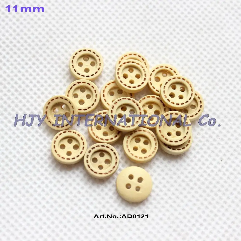 (100pcs/lot ) 11mm Mini Wooden Buttons For Shirt Blouse Accessories Scrapbook Sewing Button-AD0121
(100pcs/lot ) 11mm Mini Wooden Buttons For Shirt Blouse Accessories Scrapbook Sewing Button-AD0121