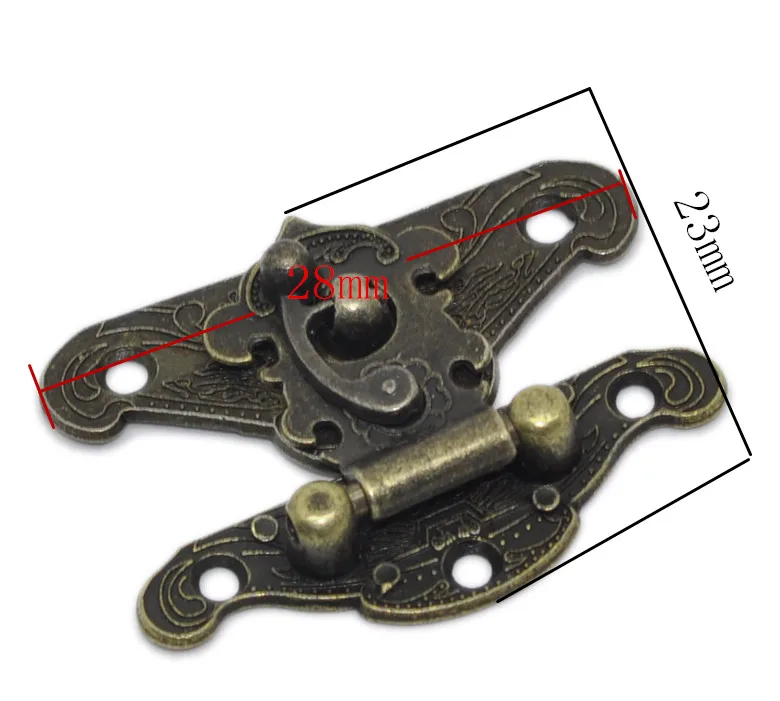 Free Shipping-50 Sets Antique Latches Catches Hasps Clasp Wooden Buckles Agraffe Small Lock Box Craft Hardware 23 x 28mm J1299*5
Free Shipping-50 Sets Antique Latches Catches Hasps Clasp Wooden Buckles Agraffe Small Lock Box Craft Hardware 23 x 28mm J1299*5