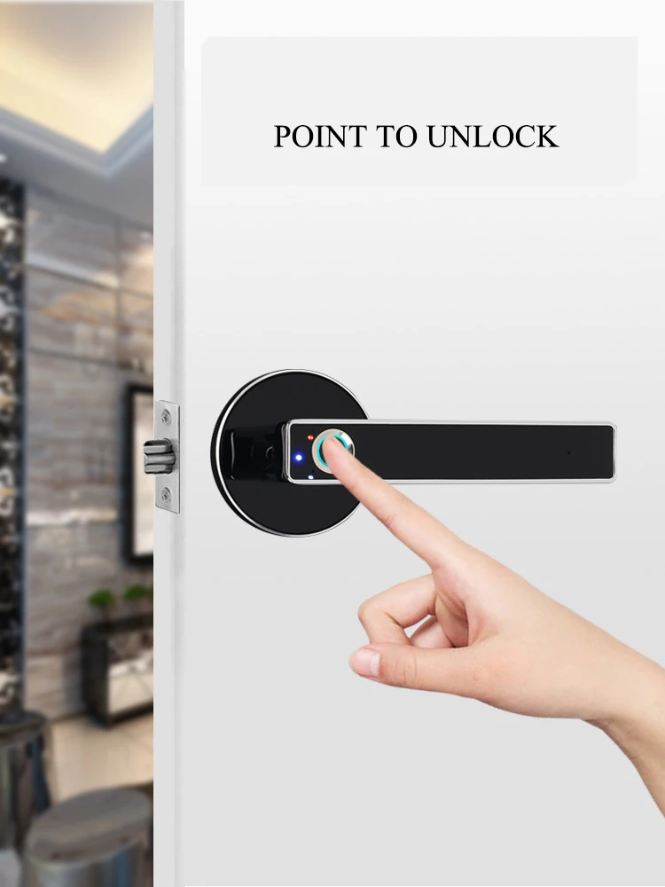 Zinc alloy Hidden Fingerprint Lock Electronic biometric fingerprint Door Lock for indoor home use
Zinc alloy Hidden Fingerprint Lock Electronic biometric fingerprint Door Lock for indoor home use