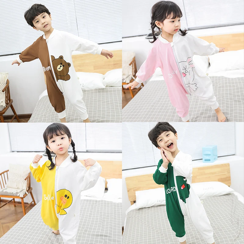 4 Color Children Jumpsuit Home Clothes For Baby Boys Girls Cotton Cartoon Sleepers Kids Casual Onesies Clothing 2 3 4 5 6 Age
4 Color Children Jumpsuit Home Clothes For Baby Boys Girls Cotton Cartoon Sleepers Kids Casual Onesies Clothing 2 3 4 5 6 Age