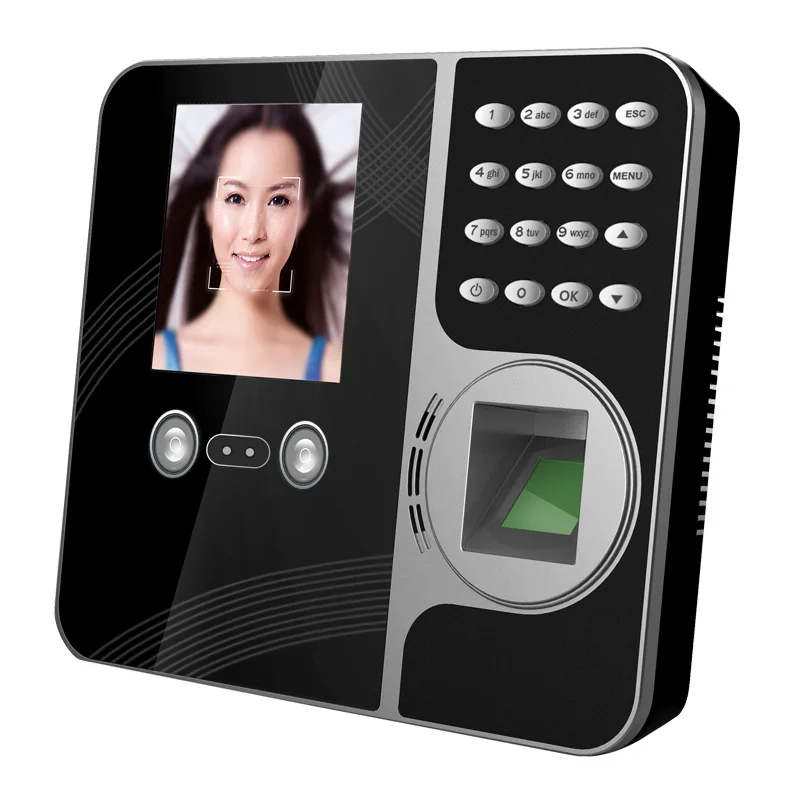 1000 Face User Reland Facial Recognition Time Recording Fingerprint Reader WIFI Based hot sale Office management Time recording
1000 Face User Reland Facial Recognition Time Recording Fingerprint Reader WIFI Based hot sale Office management Time recording