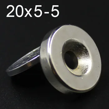10Pcs 20x5-5 Neodymium Magnet 20mm x 5mm Hole 5 N35 NdFeB Round Super Powerful Strong Permanent Magnetic imanes Disc 20x5-5
10Pcs 20x5-5 Neodymium Magnet 20mm x 5mm Hole 5 N35 NdFeB Round Super Powerful Strong Permanent Magnetic imanes Disc 20x5-5