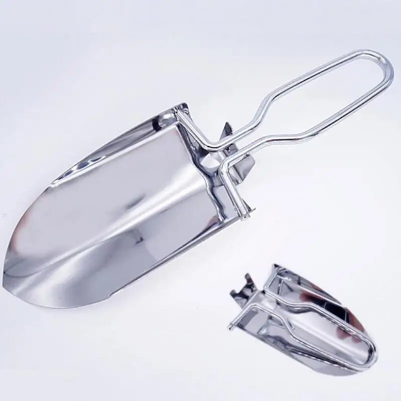 New Foldable Mini Stainless Steel Shovel Planting Tool Fishing Outdoor Camping Shovel Tools
New Foldable Mini Stainless Steel Shovel Planting Tool Fishing Outdoor Camping Shovel Tools