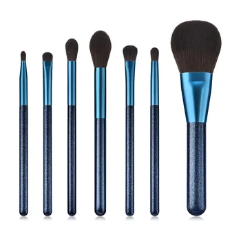 7 Pcs Portable Makeup Brush Kit Eyeshadow Blush Brushes Makeup Set Blue Wooden Handle 88
7 Pcs Portable Makeup Brush Kit Eyeshadow Blush Brushes Makeup Set Blue Wooden Handle 88