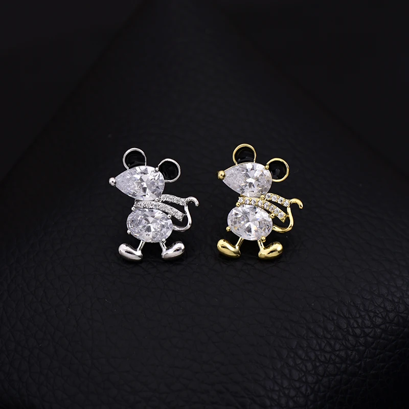1.5*2cm Trendy Cartoon Rat Brooch With Rhinestone Cute Animals Badge Pins Female Jewelry Accessories Fashion GIfts
1.5*2cm Trendy Cartoon Rat Brooch With Rhinestone Cute Animals Badge Pins Female Jewelry Accessories Fashion GIfts