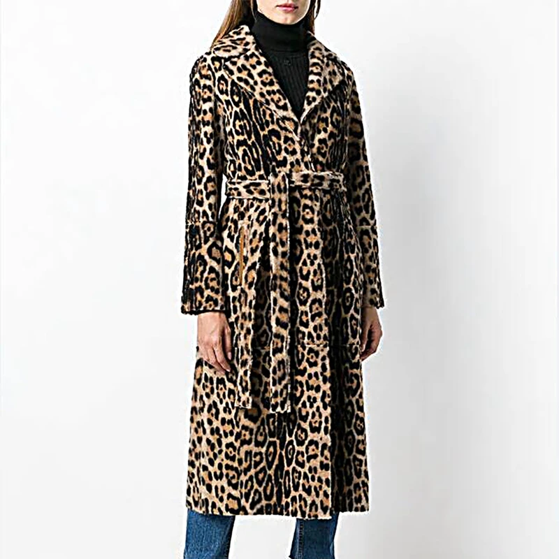 Luxury Faux Fur Lapel Coat For Women Winter Warm Coat Fashion Leopard Fur Women's Long Coats Jacket Female Loose Outerwear
Luxury Faux Fur Lapel Coat For Women Winter Warm Coat Fashion Leopard Fur Women's Long Coats Jacket Female Loose Outerwear