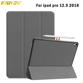 ENMOV New Case For iPad Pro 12.9 2018 Stand Auto Sleep/Wake Smart PU Leather Sleeve Protective Cover Stand Holder
ENMOV New Case For iPad Pro 12.9 2018 Stand Auto Sleep/Wake Smart PU Leather Sleeve Protective Cover Stand Holder
