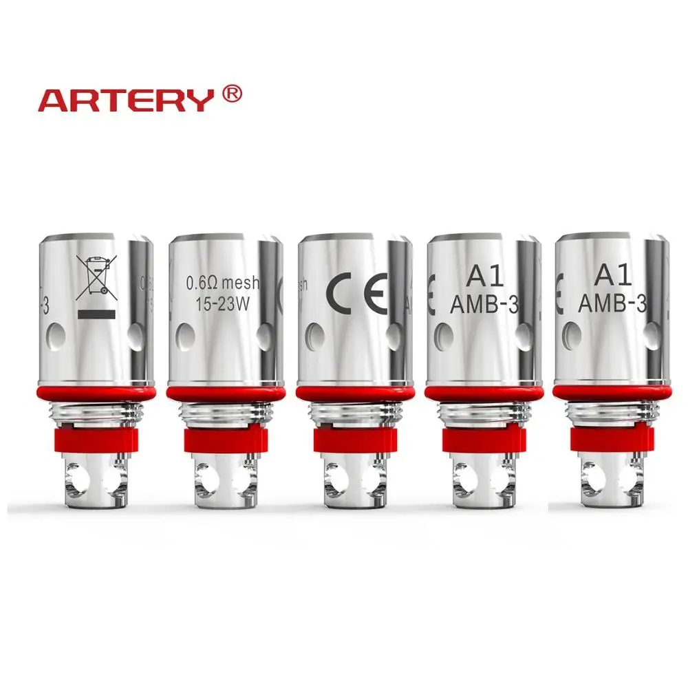 

Original Artery PaL II 0.6ohm mesh coil / 1.0ohm MTL coils replacement coil head evaporator For Artery Pal AIO 2 pod Kit