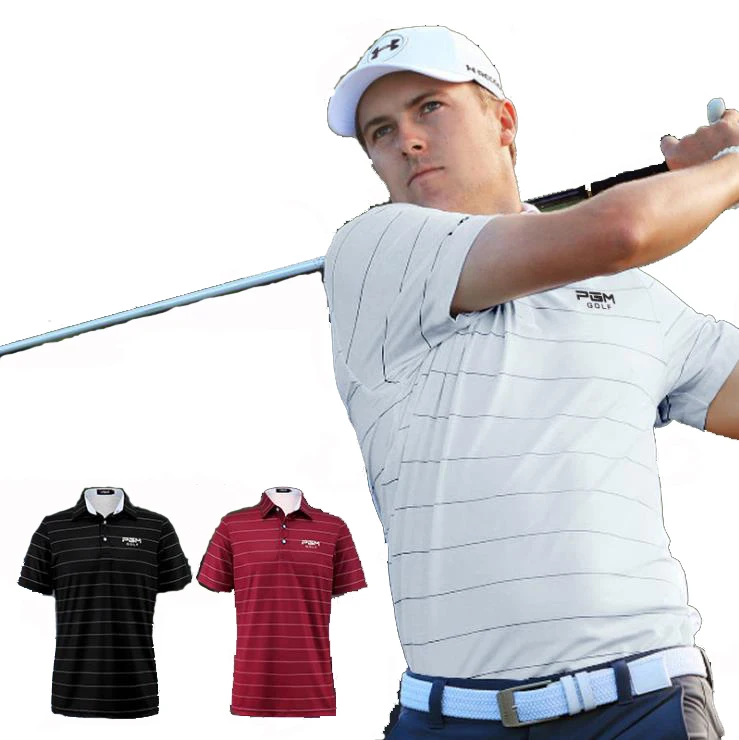 2018 PGM new Sportswear Quick Dry breathable golf shirt Men training Sport POLO stripe T Shirts Short sleeve
2018 PGM new Sportswear Quick Dry breathable golf shirt Men training Sport POLO stripe T Shirts Short sleeve
