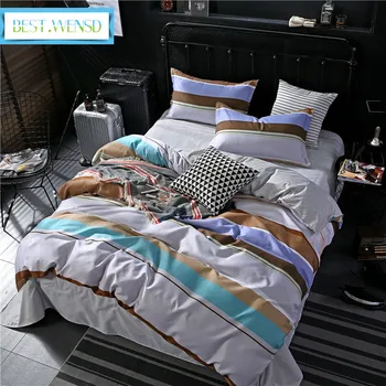 BEST.WENSD Dropshipping New style brief 1pcs Plaid Duvet Cover super soft Double single Duvet Cover king size Fashion 200X230cm
BEST.WENSD Dropshipping New style brief 1pcs Plaid Duvet Cover super soft Double single Duvet Cover king size Fashion 200X230cm