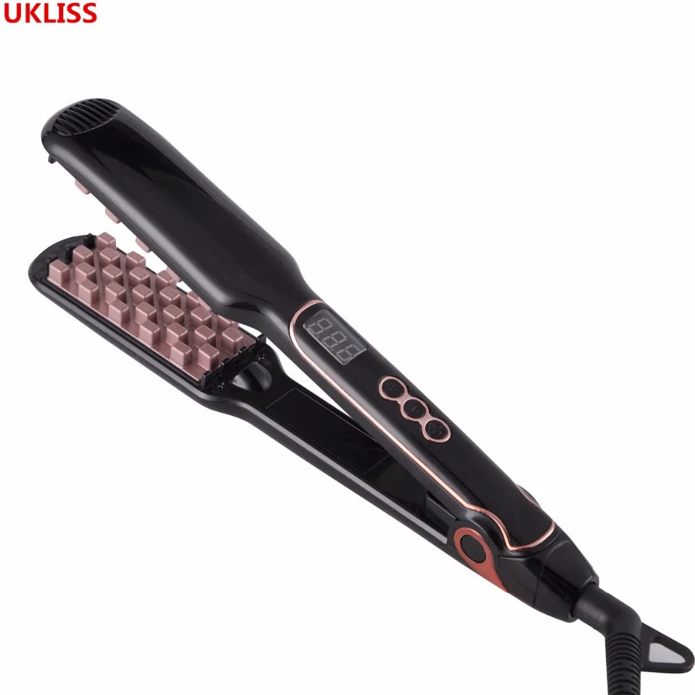 2019 Hair Volumizing Iron Multifunctional Corrugated Straightener Brush Comb Hair Straightening Crimper Waves for all the styler
2019 Hair Volumizing Iron Multifunctional Corrugated Straightener Brush Comb Hair Straightening Crimper Waves for all the styler