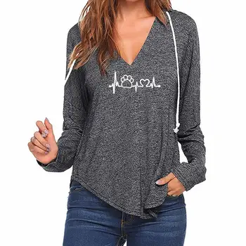 2018 New Fashion Paw Print Sweatshirts Femmes Kawaii Tops Funny Casual Hoody Clothings Street Thick Sweet Pullovers Comfortable
2018 New Fashion Paw Print Sweatshirts Femmes Kawaii Tops Funny Casual Hoody Clothings Street Thick Sweet Pullovers Comfortable