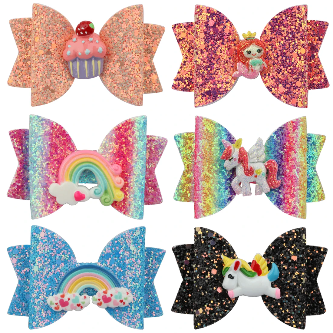 1 PC Girls Barrettes Unicorn Hairpins Glitter Hair Bow Clips 3 Inch Rainbow Hairbow Kids Shiny Hairgrips Children Sweet Headwear
1 PC Girls Barrettes Unicorn Hairpins Glitter Hair Bow Clips 3 Inch Rainbow Hairbow Kids Shiny Hairgrips Children Sweet Headwear