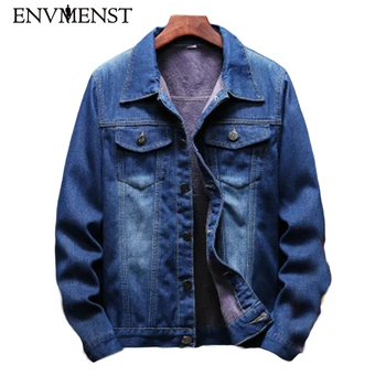 Envmenst 2018 New Autumn Winter Thick Denim Jacket Men Outerwear Fashion Fur Collar Denim Jacket Coat Clown Design
Envmenst 2018 New Autumn Winter Thick Denim Jacket Men Outerwear Fashion Fur Collar Denim Jacket Coat Clown Design