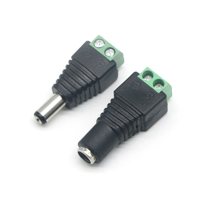 100 pcs Male Female 2.1x5.5mm DC Power Plug Jack Adapter Wire Connector for CCTV
100 pcs Male Female 2.1x5.5mm DC Power Plug Jack Adapter Wire Connector for CCTV